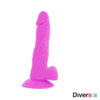 Diversia Dildo Vibrante Flessibile 18 Cm – Viola