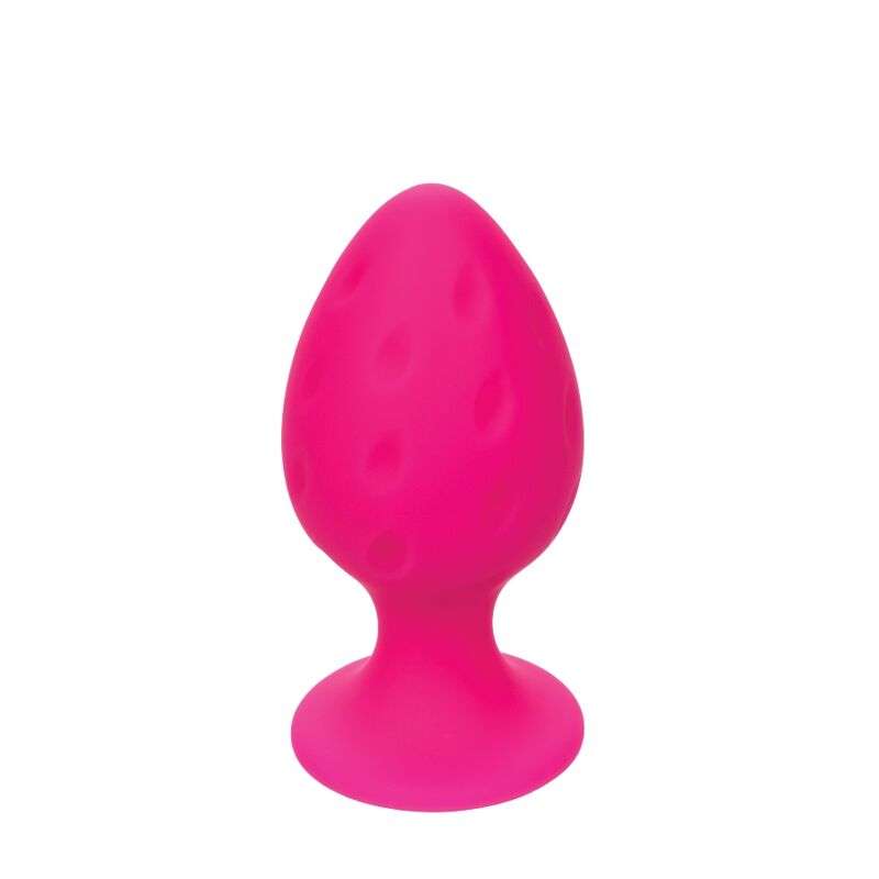 Tappo Anale Calex Cherry con Ventosa colore rosa 3 Tappo Anale Calex Cherry con Ventosa colore rosa 3