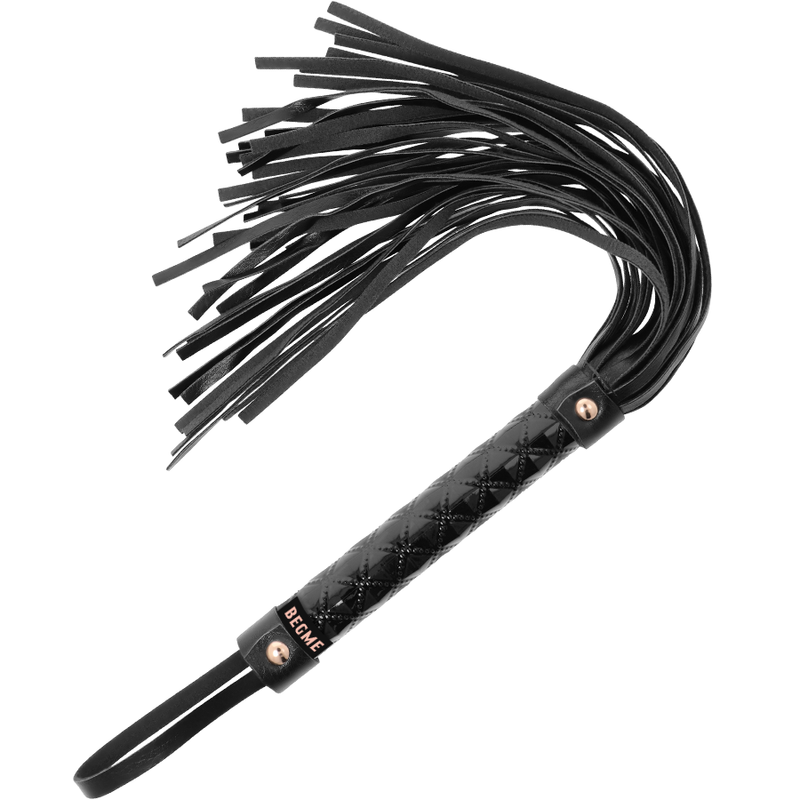 Flogger In Pelle Vegana Begme Black Edition Flogger In Pelle Vegana Begme Black Edition