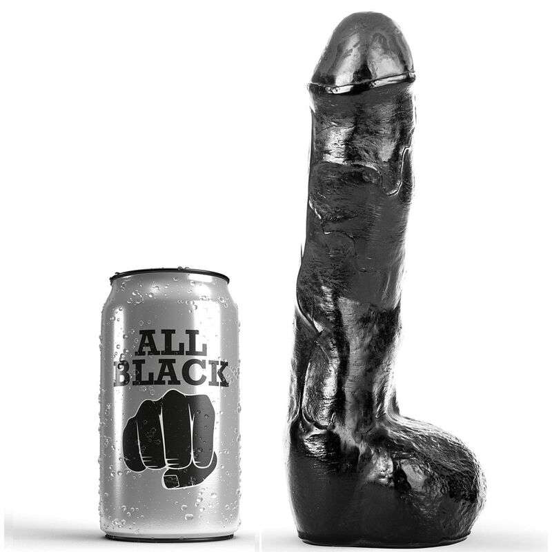 Dildo Realistico All Black 20 cm Dildo Realistico All Black 20 cm