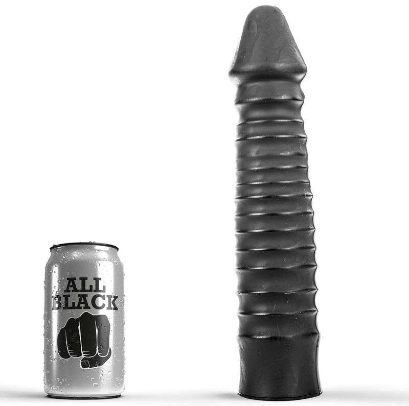 Dildo ANale All Black Grande colore nero 26 cm Dildo ANale All Black Grande colore nero 26 cm