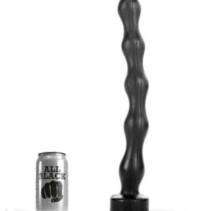 Dildo Anale All Black Perline Anali colore nero 41,5 cm Dildo Anale All Black Perline Anali colore nero 41,5 cm