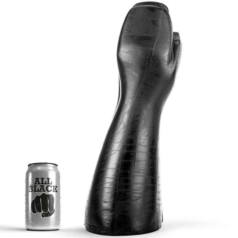 Dildo Anale All Black a Forma di Mano Grandezza Naturale 39 cm Dildo Anale All Black a Forma di Mano Grandezza Naturale 39 cm