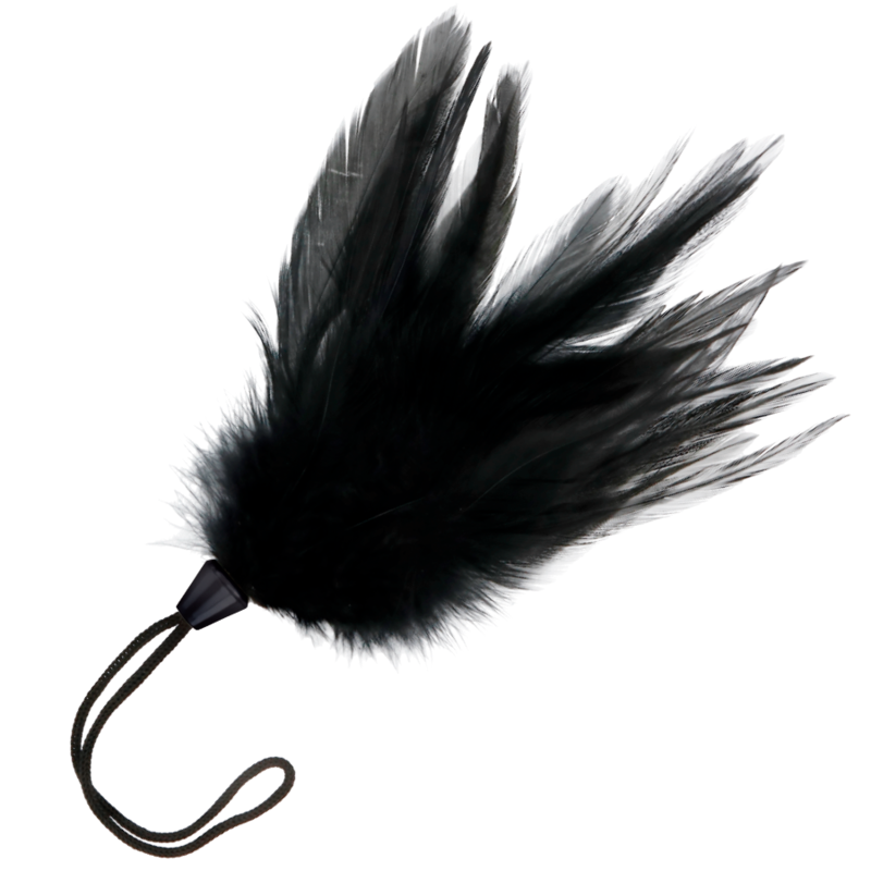 Piumino Bdsm Stuzzicante Darkness Feather Nero 17 cm 2 Piumino Bdsm Stuzzicante Darkness Feather Nero 17 cm 2