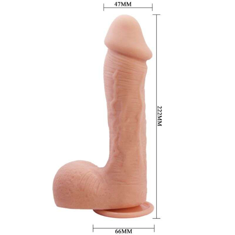 Dildo in Silicone Morbido Johnson Lifelike Skin 22 Cm 10 Dildo in Silicone Morbido Johnson Lifelike Skin 22 Cm 10