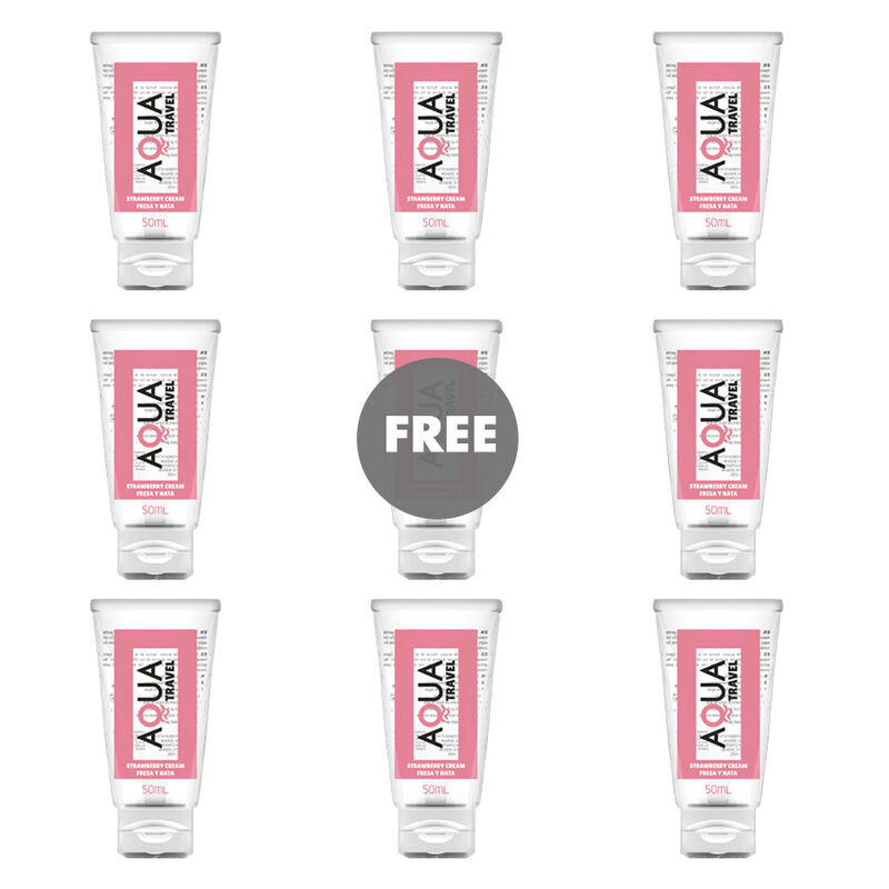 Lubrificante a Base D’Acqua Gusto Crema di Fragole – 50 Ml 8+1 Gratis Lubrificante a Base D’Acqua Gusto Crema di Fragole – 50 Ml 8+1 Gratis