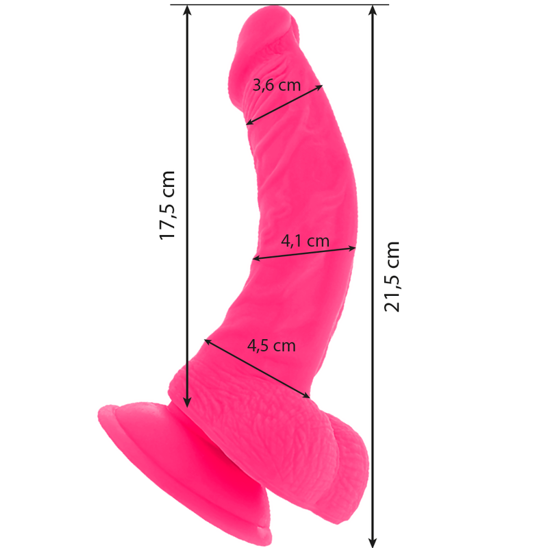 Diversia Dildo Vibrante Flessibile 21,5 Cm – Rosa 3 Diversia Dildo Vibrante Flessibile 21,5 Cm – Rosa 3