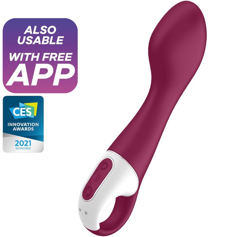 Vibratore Punto G Effetto Calore – Satisfyer Hot Spot Vibratore Punto G Effetto Calore – Satisfyer Hot Spot