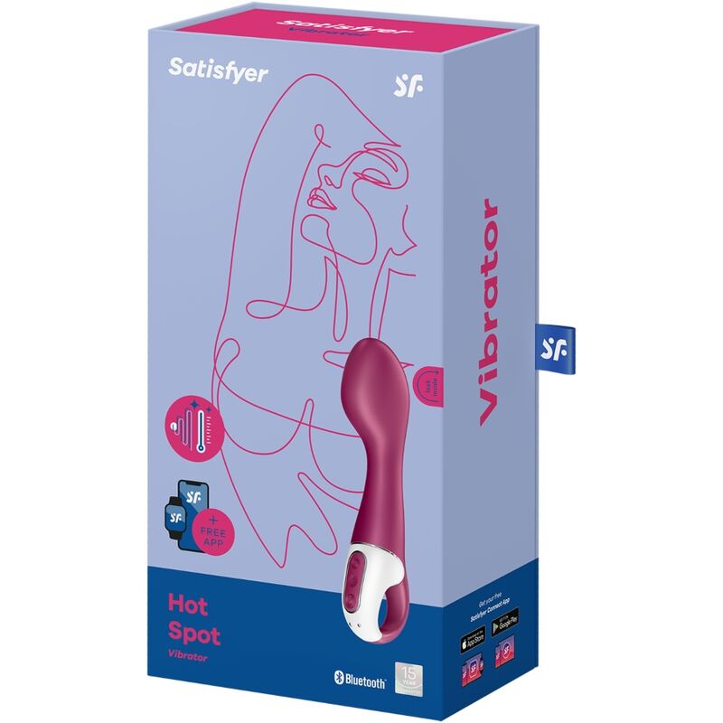Vibratore Punto G Effetto Calore – Satisfyer Hot Spot 7 Vibratore Punto G Effetto Calore – Satisfyer Hot Spot 7
