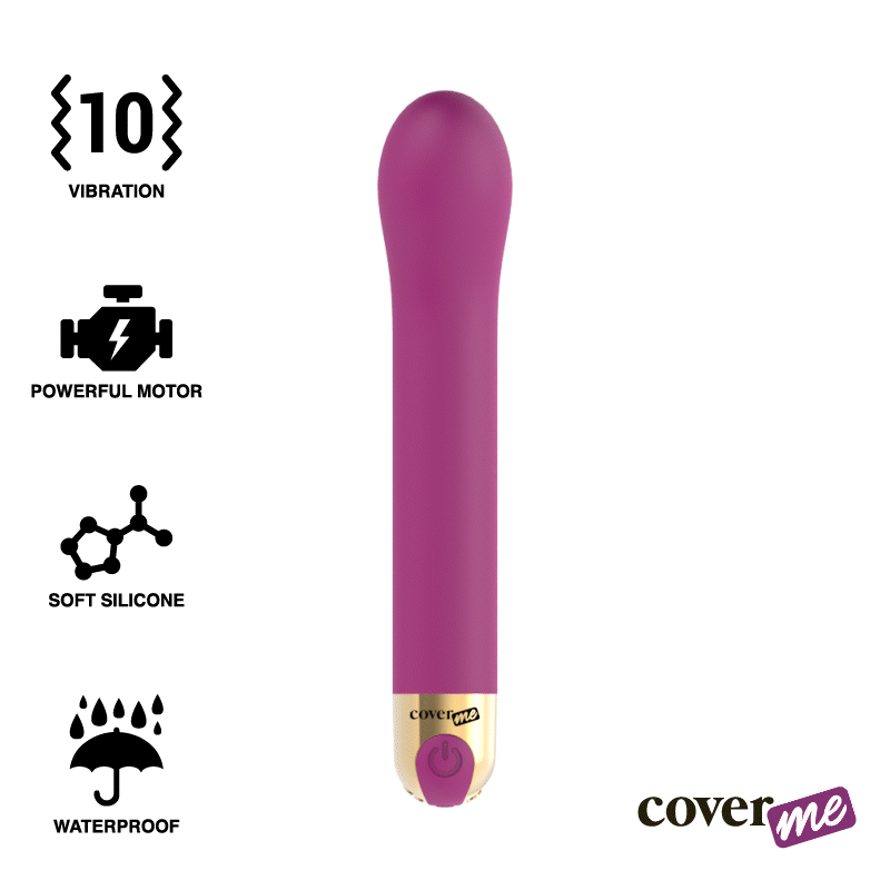 Vibratore Coverme G-Spot 10 Velocità Vibratore Coverme G-Spot 10 Velocità
