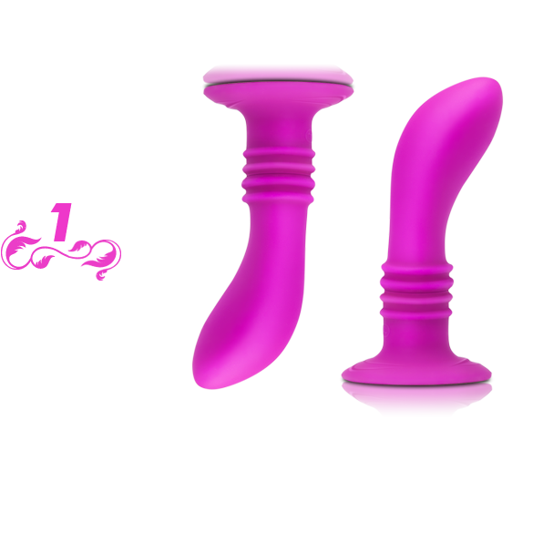 Buttplug Anale o Vaginale Vibrante Booty Passion 10 v Viola 3 Buttplug Anale o Vaginale Vibrante Booty Passion 10 v Viola 3