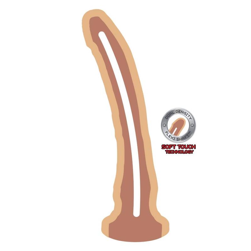 Dildo Realistico Get Real Doppia Densità 20,5 Cm Skin 8 Dildo Realistico Get Real Doppia Densità 20,5 Cm Skin 8