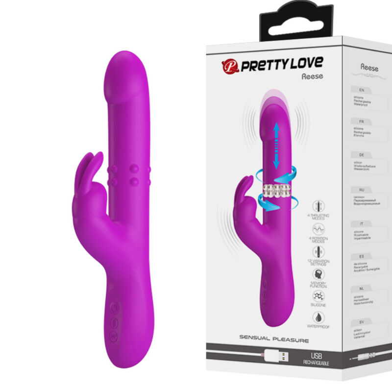 Vibratore Rotante del Punto G Reese – Pretty Love Vibratore Rotante del Punto G Reese – Pretty Love