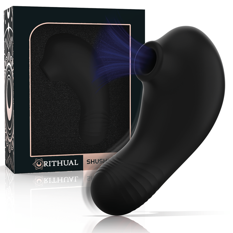 Stimolatore Clitoridale Rithual – Shushu Pro Nero Stimolatore Clitoridale Rithual – Shushu Pro Nero