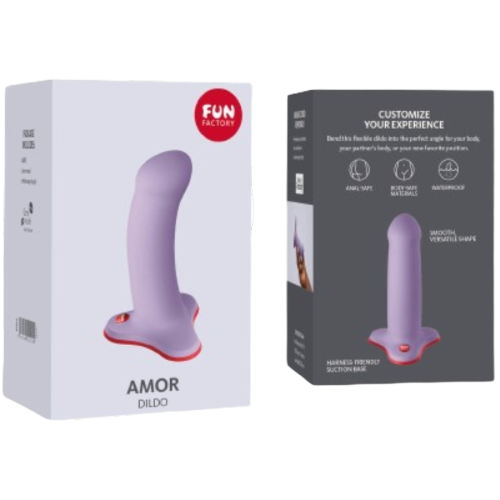 Dildo Fun Factory Amor Principiantes Lila 5 Dildo Fun Factory Amor Principiantes Lila 5