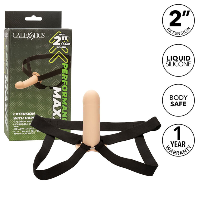 Strapon California Exotics Maxx Performance Naturale 16 cm 2 Strapon California Exotics Maxx Performance Naturale 16 cm 2
