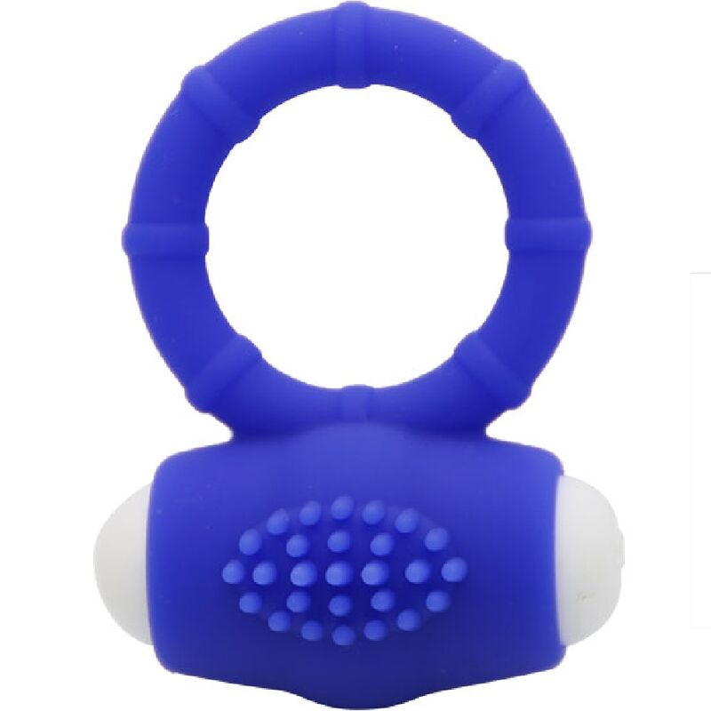 Anello Fallico Vibrante Armony Power O In Silicone Blu 24