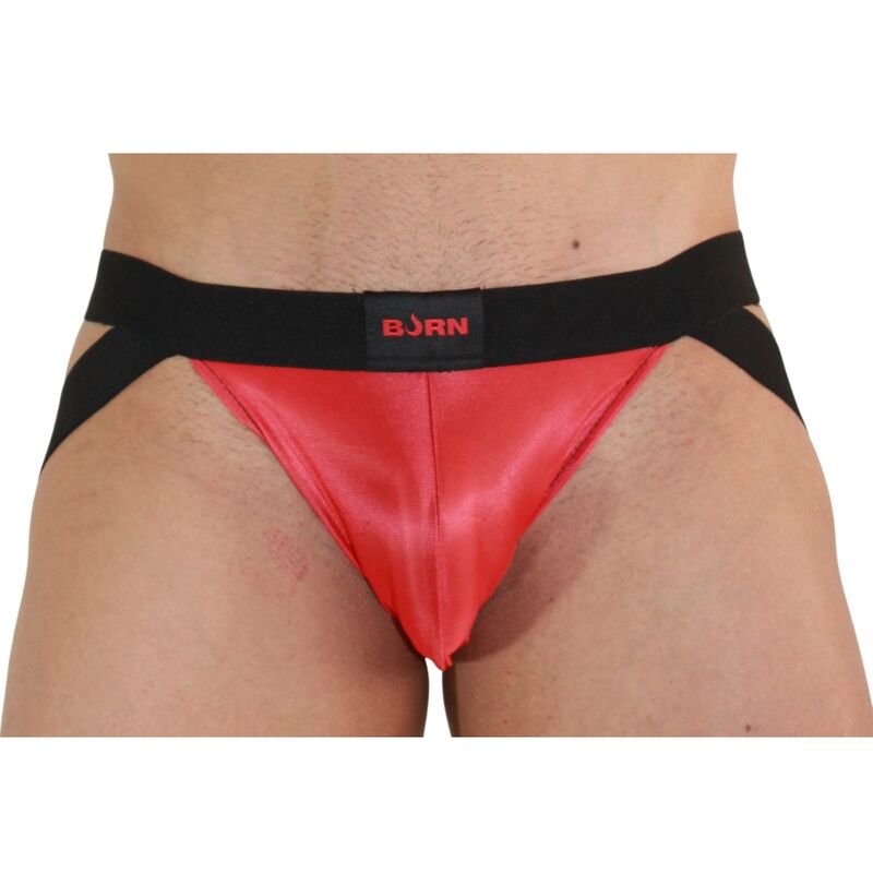 Slip Uomo Burn 010 Jock Rosso e Nero Slip Uomo Burn 010 Jock Rosso e Nero