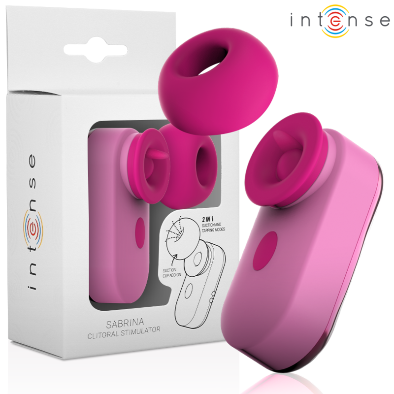 Stimolatore Clitoride Intense Sabrina Rosa