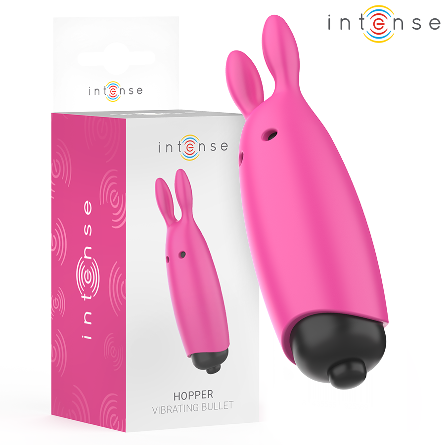 Mini Vibratore Intense Hopper Rosa Bullet 8,3 X 2,4 Cm