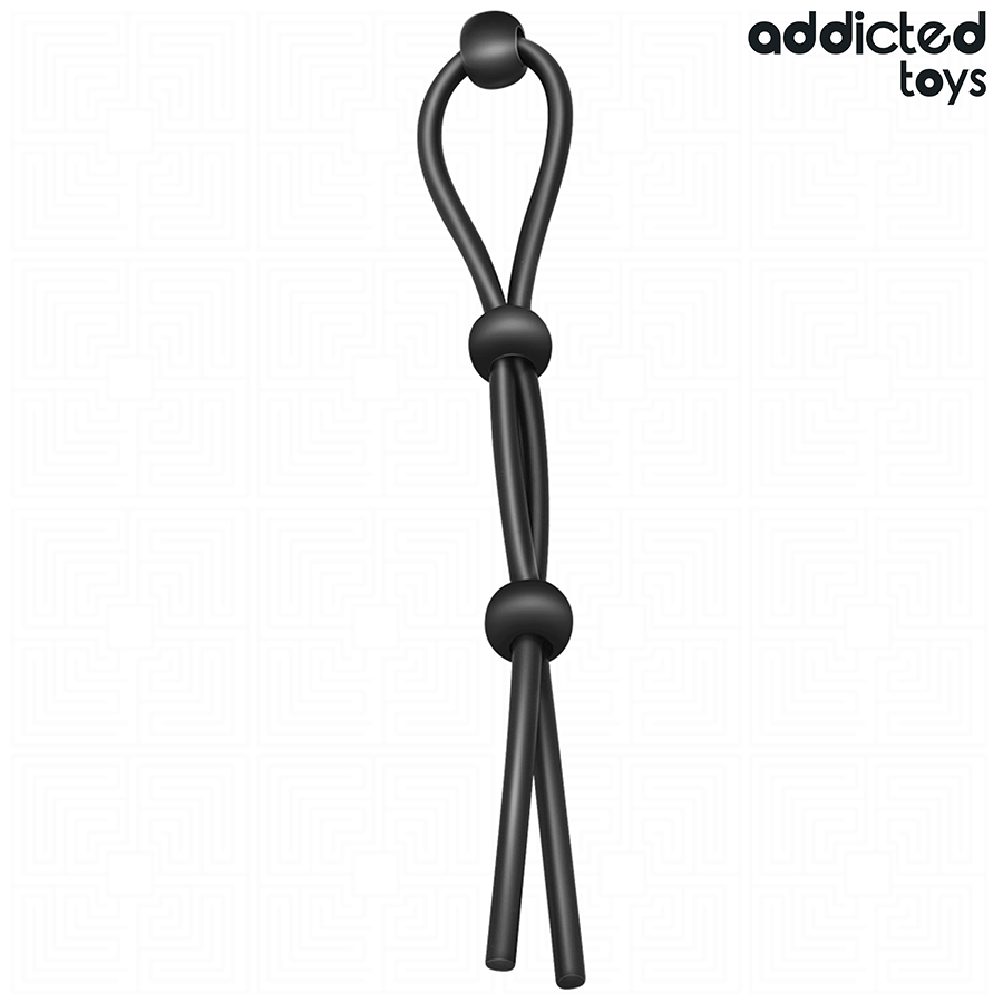 Corda In Silicone Per Pene Addicted Toys A Triplo Anello 2 Corda In Silicone Per Pene Addicted Toys A Triplo Anello 2