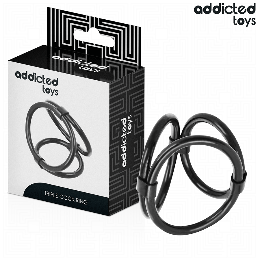 Anello Per Pene Triplo Addicted Toys