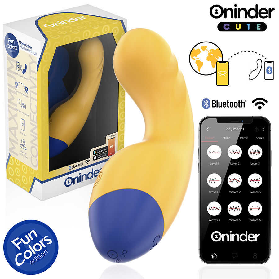 Stimolatore Punto G Oninder Cute Love Buddy Master con App 2 Stimolatore Punto G Oninder Cute Love Buddy Master con App 2