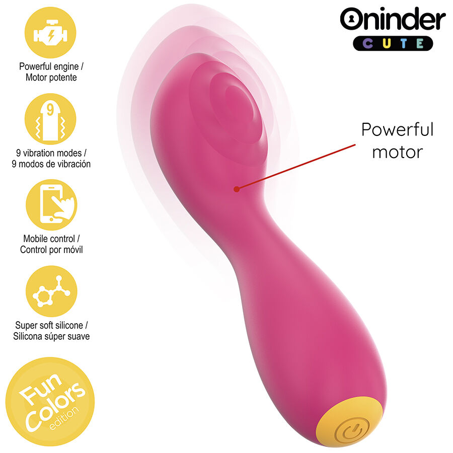 Stimolatore Punto G Oninder Cute Love Buddy Master con App 4 Stimolatore Punto G Oninder Cute Love Buddy Master con App 4