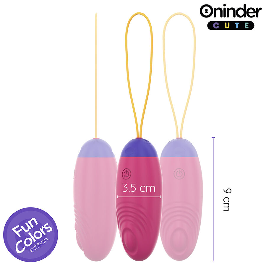 Uovo Con Vibro-Onda Oninder Cute In Silicone E Piacere App 5 Uovo Con Vibro-Onda Oninder Cute In Silicone E Piacere App 5