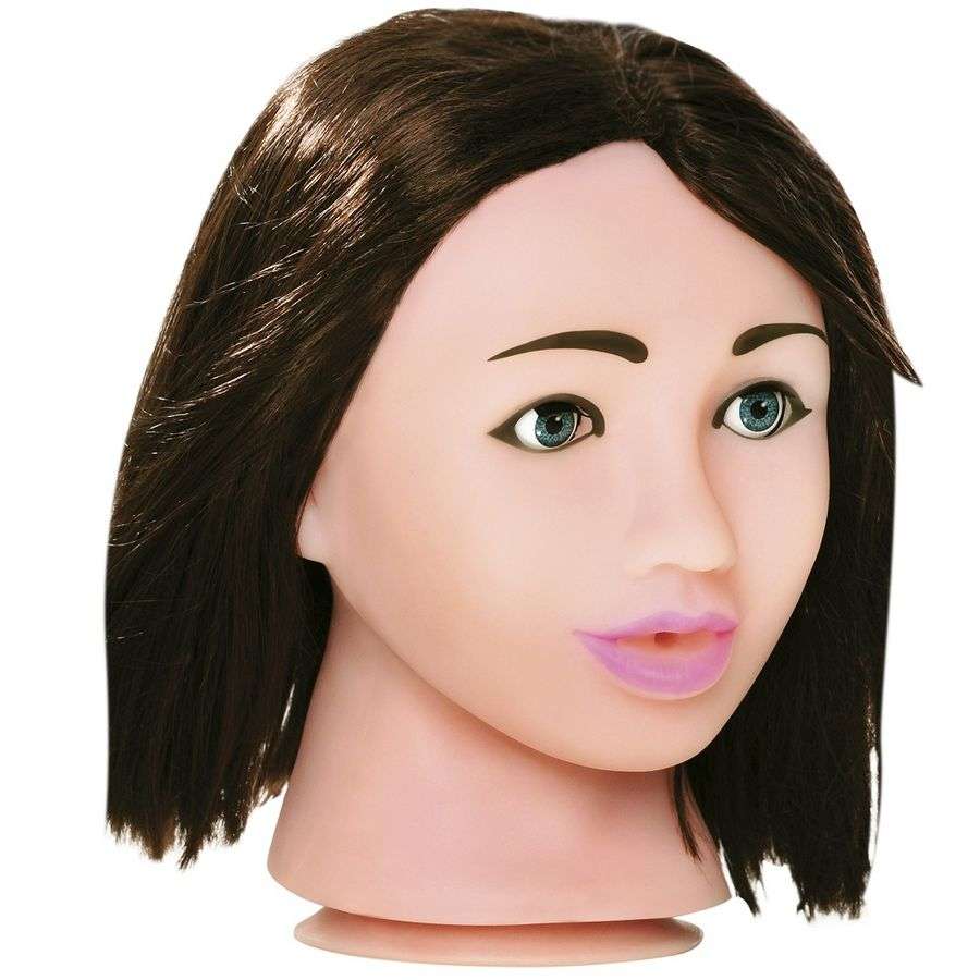 Viso Realistico Femminile Extreme Toyz Fuck Me Brunette mora 23 Viso Realistico Femminile Extreme Toyz Fuck Me Brunette mora 23