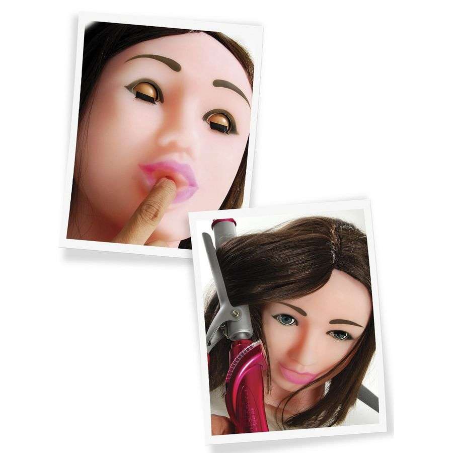 Viso Realistico Femminile Extreme Toyz Fuck Me Brunette mora 24 Viso Realistico Femminile Extreme Toyz Fuck Me Brunette mora 24