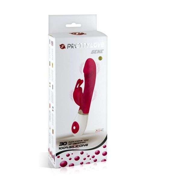 Vibratore Rabbit Pretty Love Flirtation Gene rosa 2 Vibratore Rabbit Pretty Love Flirtation Gene rosa 2