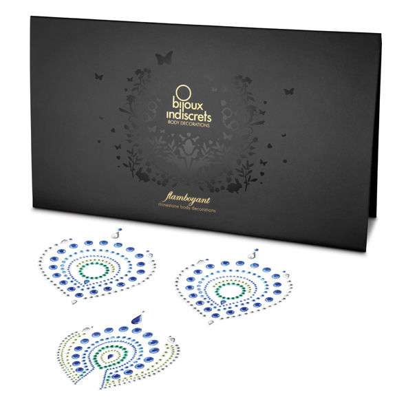 Gioielli per il Corpo – Flamboyant Blu E Verde Gioielli per il Corpo – Flamboyant Blu E Verde