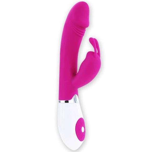 Vibratore Rabbit Pretty Love Flirtation Gene rosa 4 Vibratore Rabbit Pretty Love Flirtation Gene rosa 4