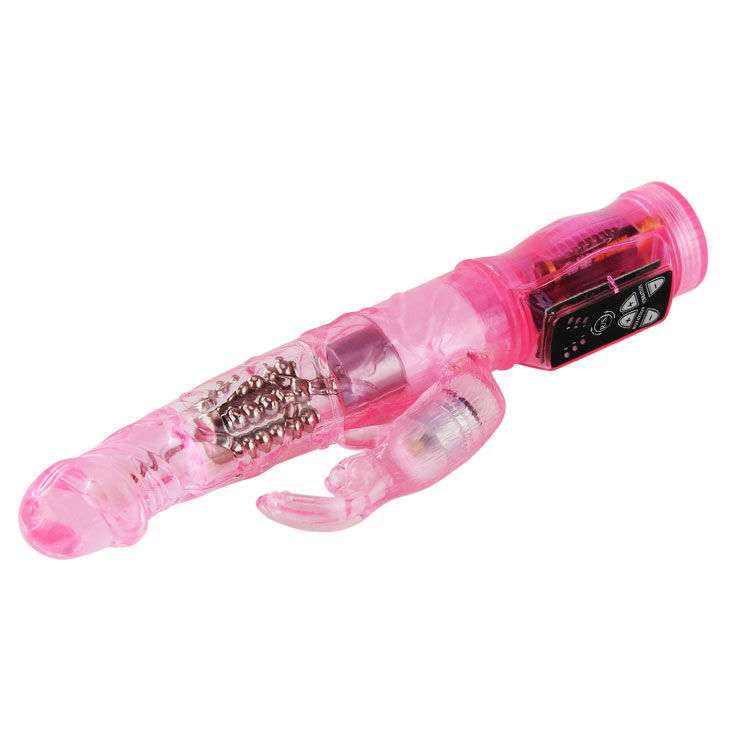 Vibratore Rabbit Baile Rotations Happy Angel colore Rosa 3 Vibratore Rabbit Baile Rotations Happy Angel colore Rosa 3