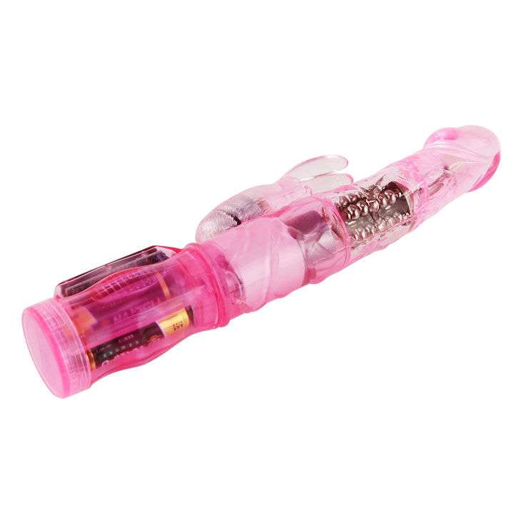 Vibratore Rabbit Baile Rotations Happy Angel colore Rosa 4 Vibratore Rabbit Baile Rotations Happy Angel colore Rosa 4
