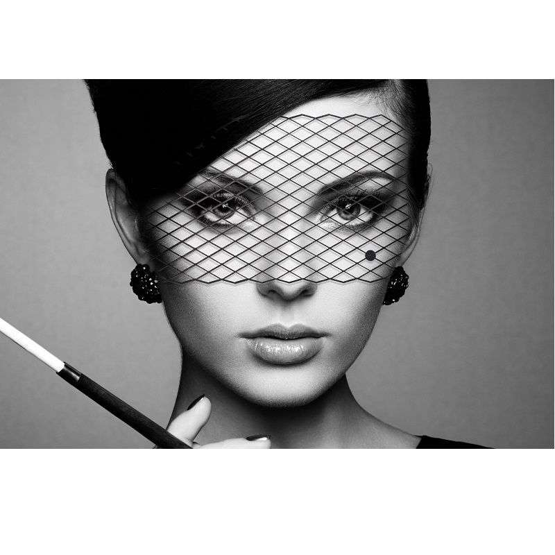 Maschera Sexy di Rete Bijoux Vinyl Masks Louise Maschera Sexy di Rete Bijoux Vinyl Masks Louise