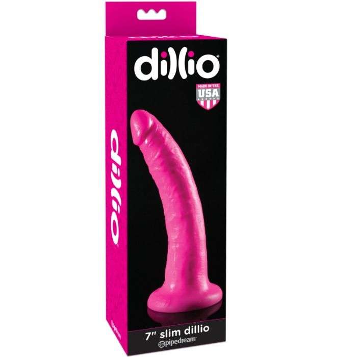 Dildo con Ventosa Dillio 17,8 cm rosa