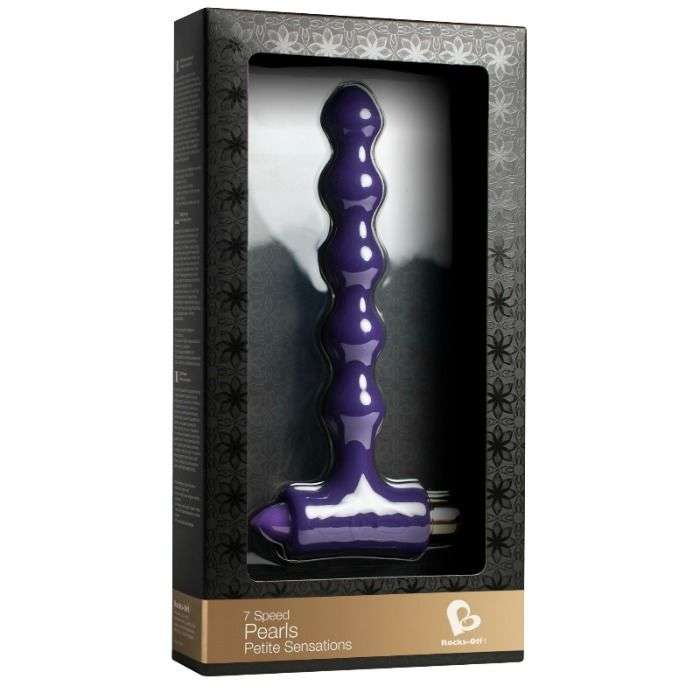 Dildo Anale Petite Sensations Pearl Rock-Off viola 2 Dildo Anale Petite Sensations Pearl Rock-Off viola 2