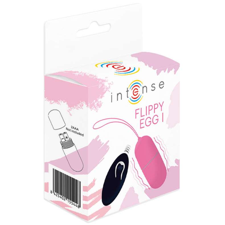 Ovetto Vibrante Intense Flippy I con Telecomando Rosa 3 Ovetto Vibrante Intense Flippy I con Telecomando Rosa 3