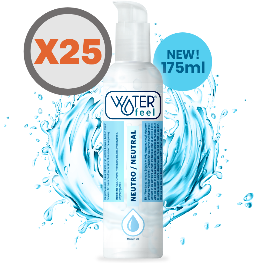 Lubrificante Waterfeel Lube Natural 50 ml X 25 unità