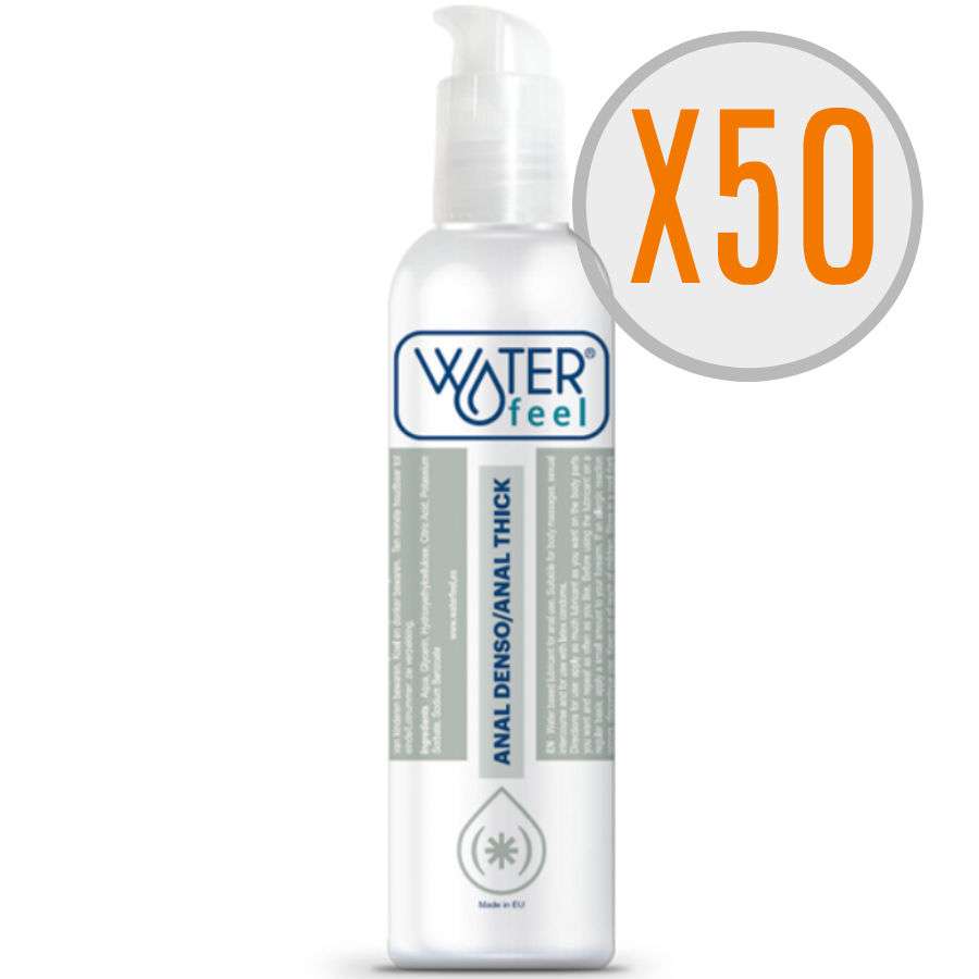Lubrificante Anale Waterfeel 150 ml X 50 Unità