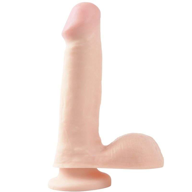Dildo in Gomma con Ventosa Basix – 16 Cm Carne Dildo in Gomma con Ventosa Basix – 16 Cm Carne