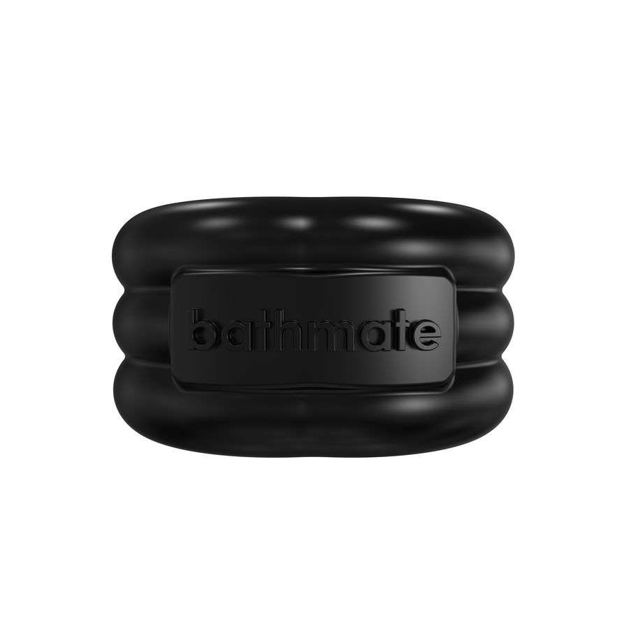 Anello per il Pene Bathmate Vibe elasticizzato nero Anello per il Pene Bathmate Vibe elasticizzato nero