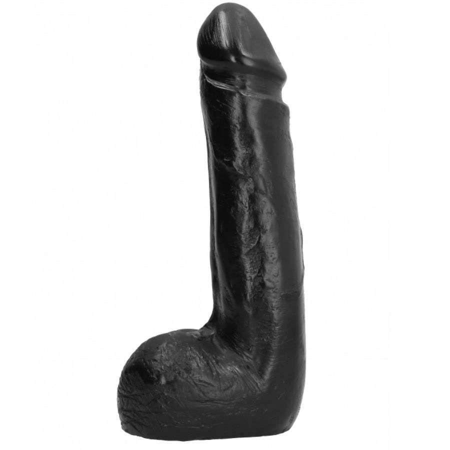 Dildo Realistico All Black colore Nero Liscio 20 cm 2 Dildo Realistico All Black colore Nero Liscio 20 cm 2