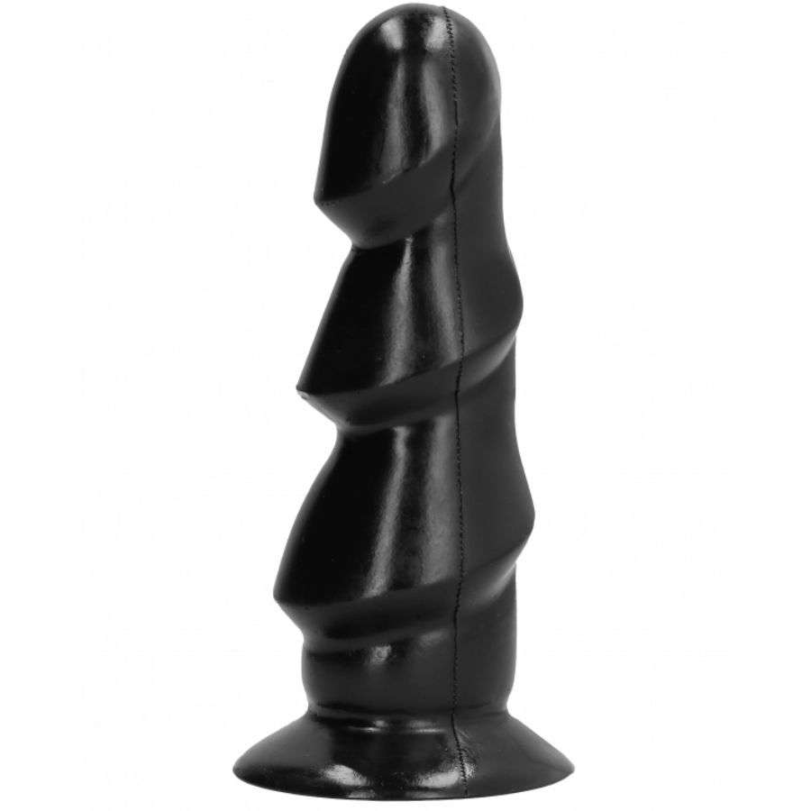 Dildo di Design da 17 cm – All Black 4 Dildo di Design da 17 cm – All Black 4