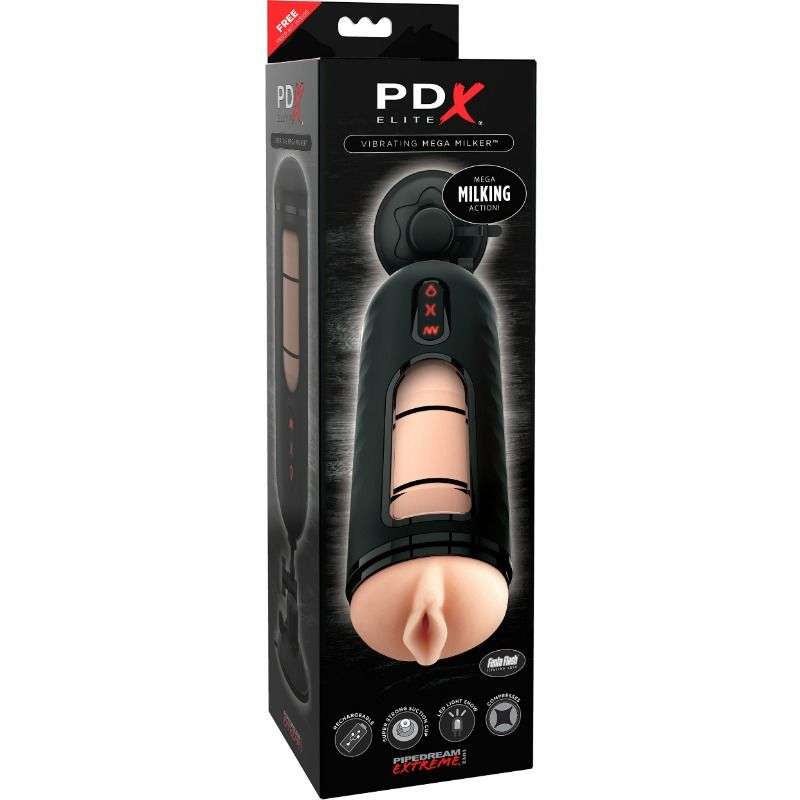 Simulatore di Sesso Pdx Elite Mega Milker Vibrante 2 Simulatore di Sesso Pdx Elite Mega Milker Vibrante 2