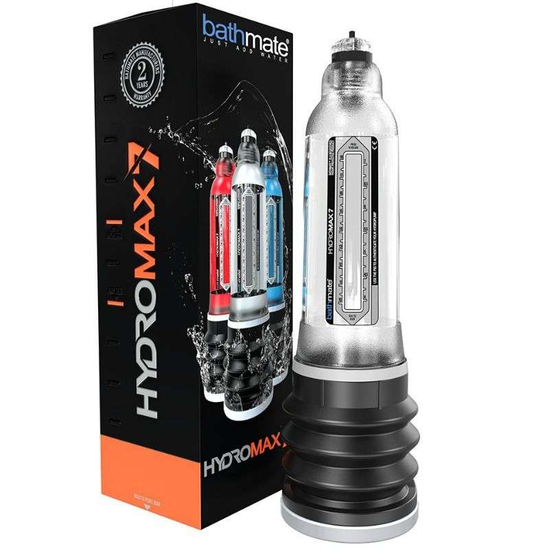 Sviluppatore Pene a Pompa Bathmate Hydromax 9 Pene Trasparente 9 Sviluppatore Pene a Pompa Bathmate Hydromax 9 Pene Trasparente 9