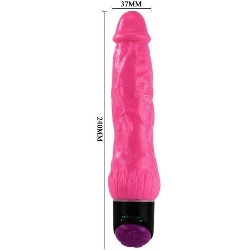 Vibratore Realistico Baile Vibrators Colorful Colore Rosa 24 cm 2 Vibratore Realistico Baile Vibrators Colorful Colore Rosa 24 cm 2