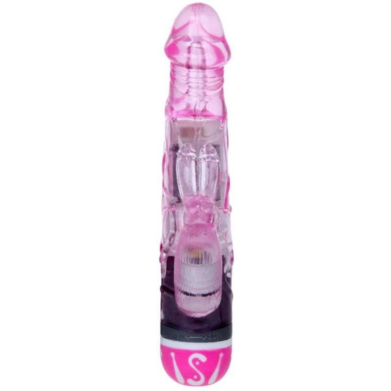 Vibratore Rabbit Baile Vibrators Multivelocita’ Rosa Trasparente 2 Vibratore Rabbit Baile Vibrators Multivelocita’ Rosa Trasparente 2